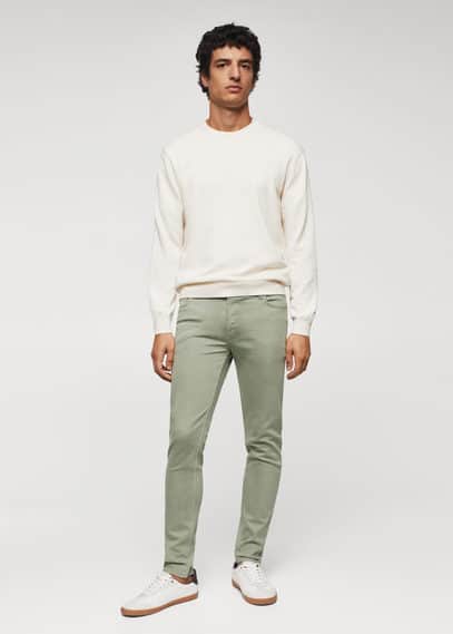 Jeans skinny colorati