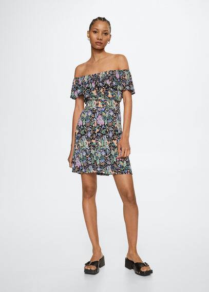 Vestito stampato texture