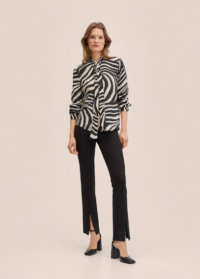 Camicia stampa zebra