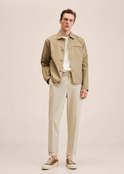 Giacca cotone bottoni