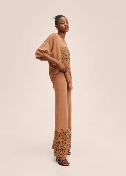 Pantaloni crochet