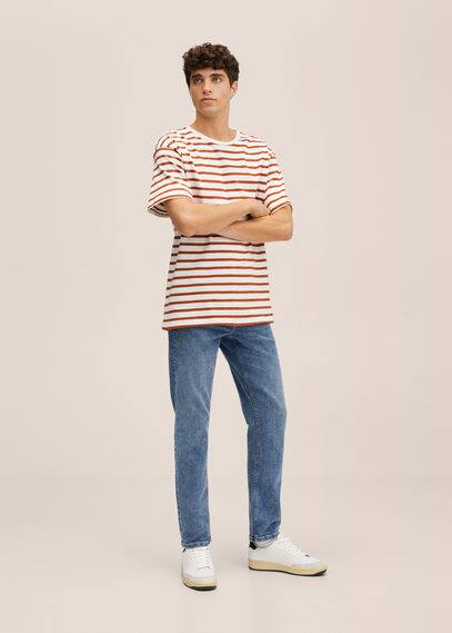 Maglietta cotone righe