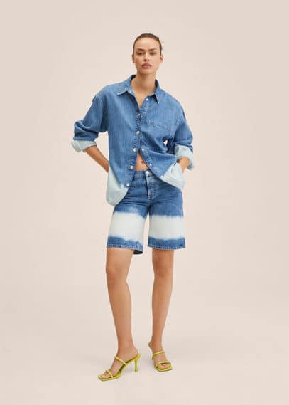 Camicia oversize tie-dye