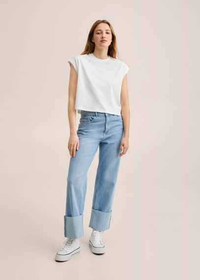 Maglietta senza maniche cotone