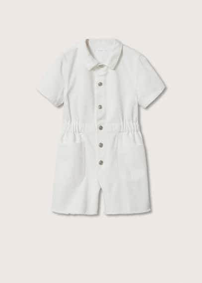 Abito a tuta corto denim