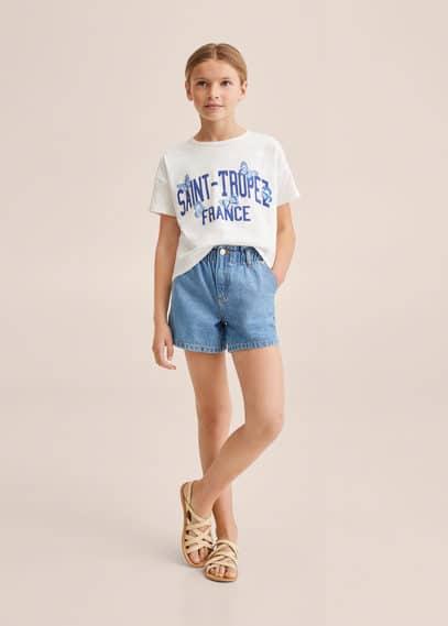 Maglietta stampa farfalle