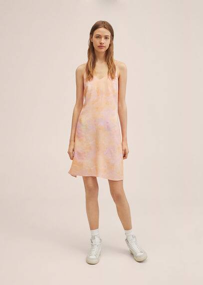 Vestito stampa tie-dye