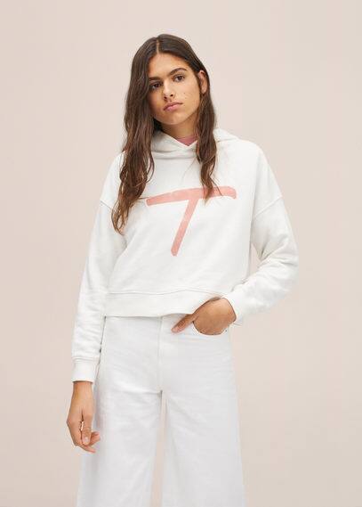 Felpa crop collezione T