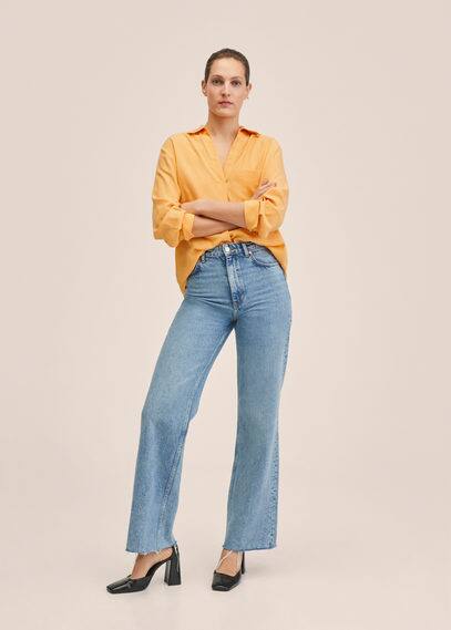 Camicia lyocell oversize