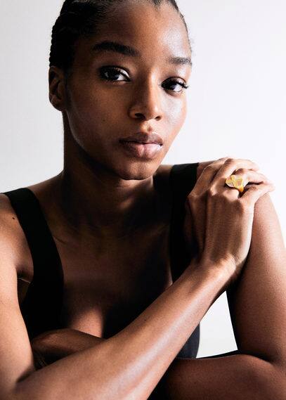 Anello sigillo metallo