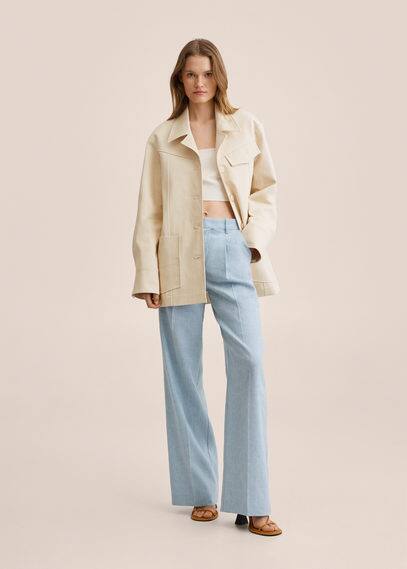 Giacca oversize cotone