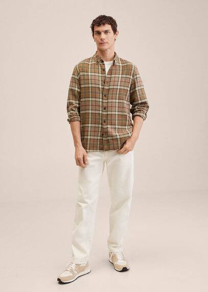 Camicia cotone quadri