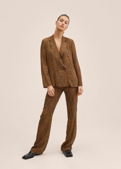 Camicia stampa retrò