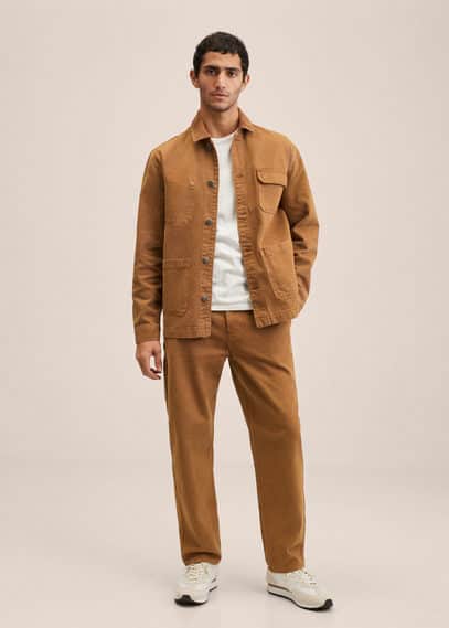 Sovracamicia denim worker