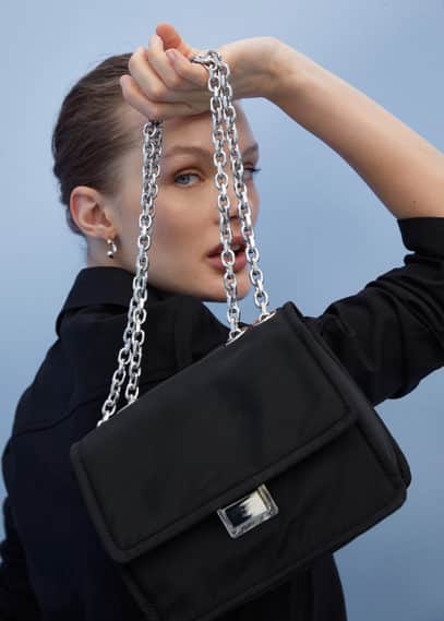 Borsa a tracolla falda