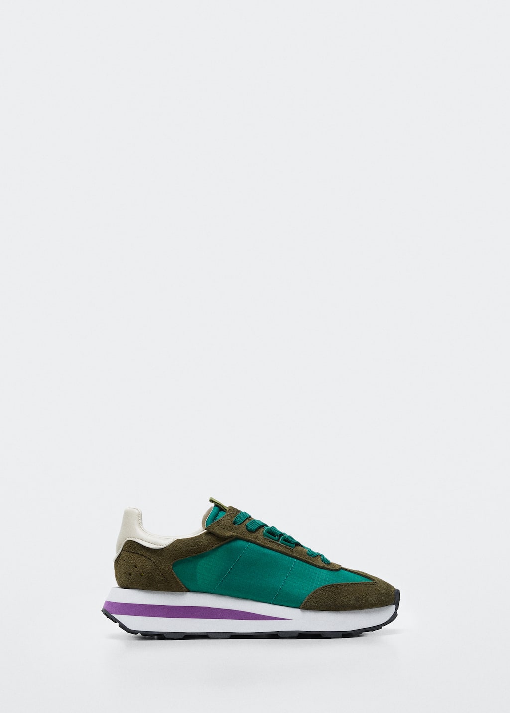 Leather appliqué Sneakers