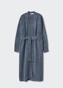 Oversize knit cardigan