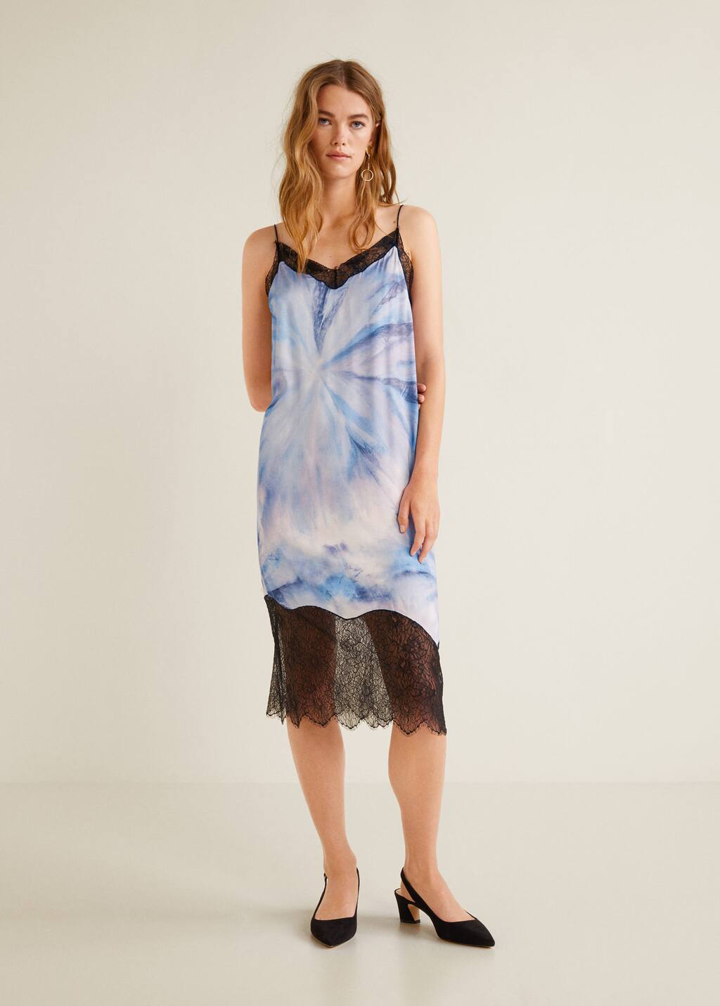 robe tie and dye mango
