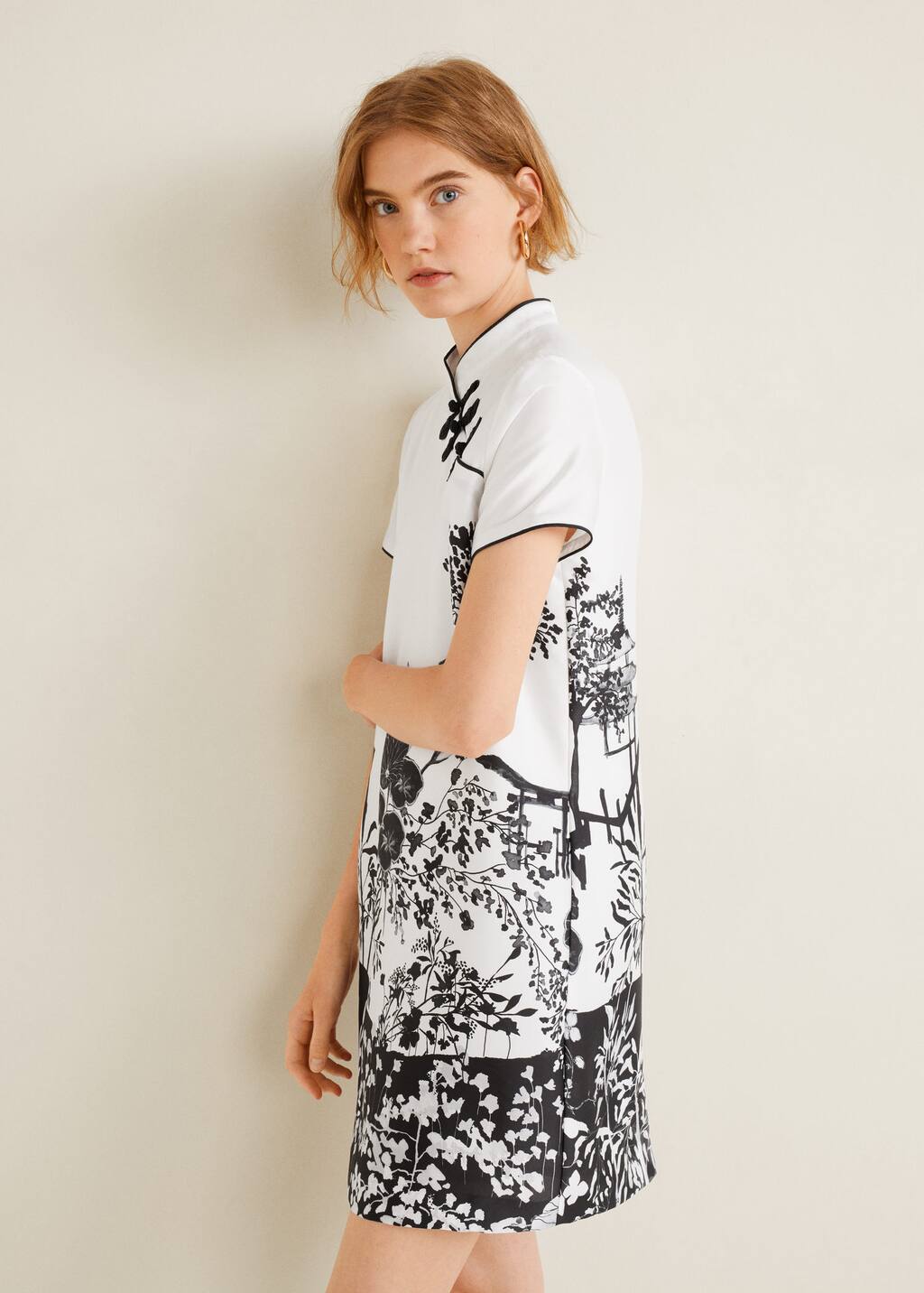 Jurk Met Oosterse Print Dames Outlet Nederland