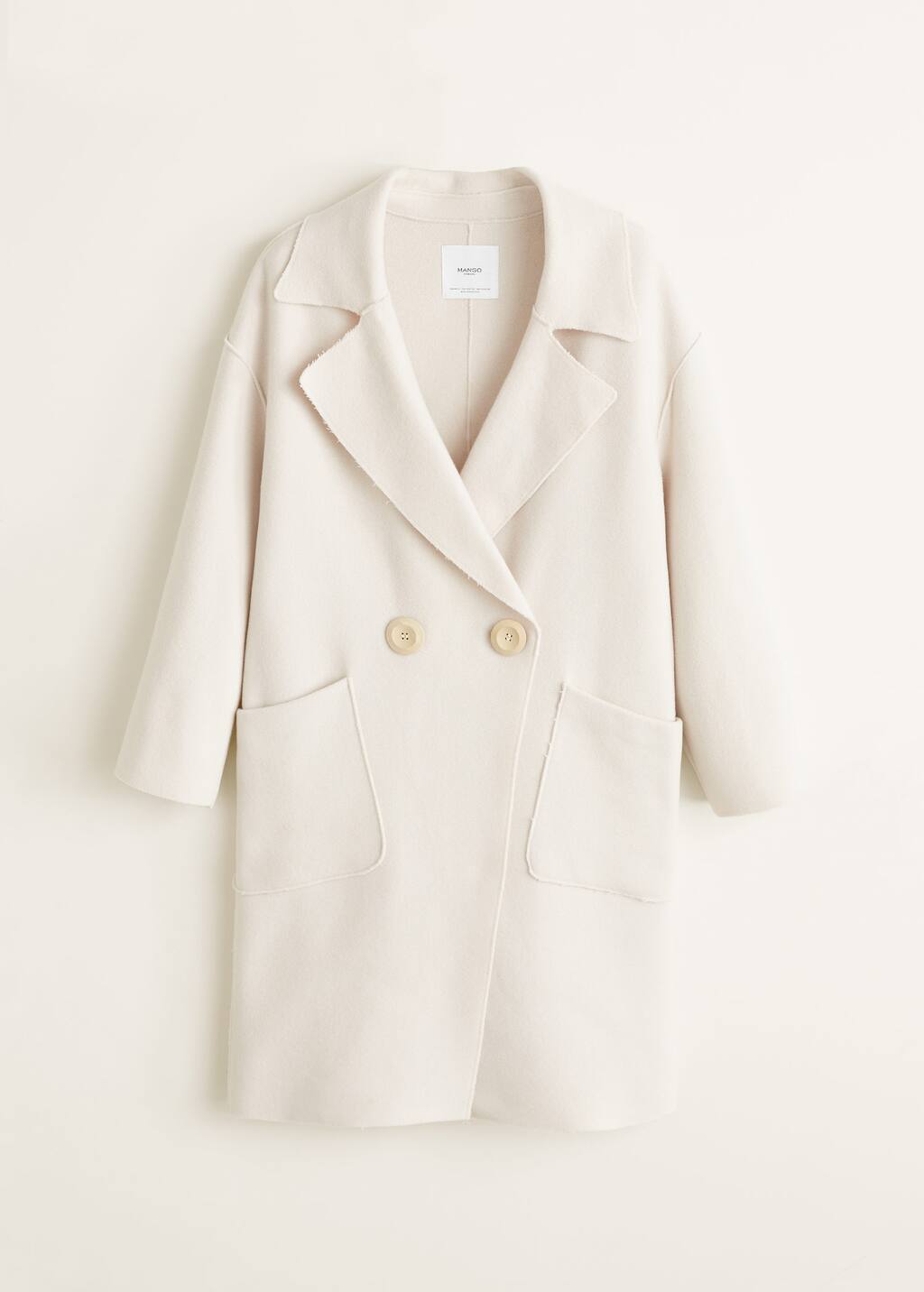 manteau déstructuré mango laine manteau déstructuré mango laine