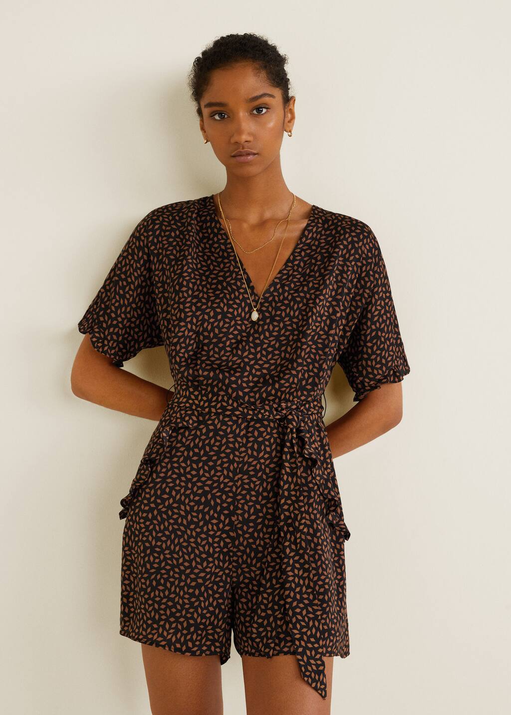 jumpsuit with frills