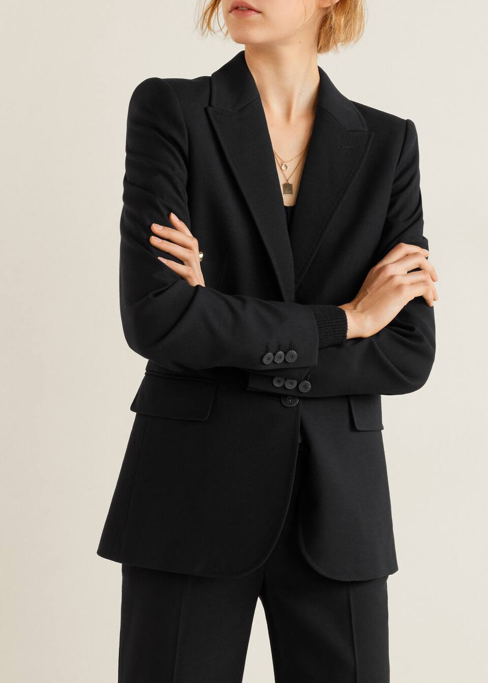 Pockets Structured Blazer Woman Mango Singapore