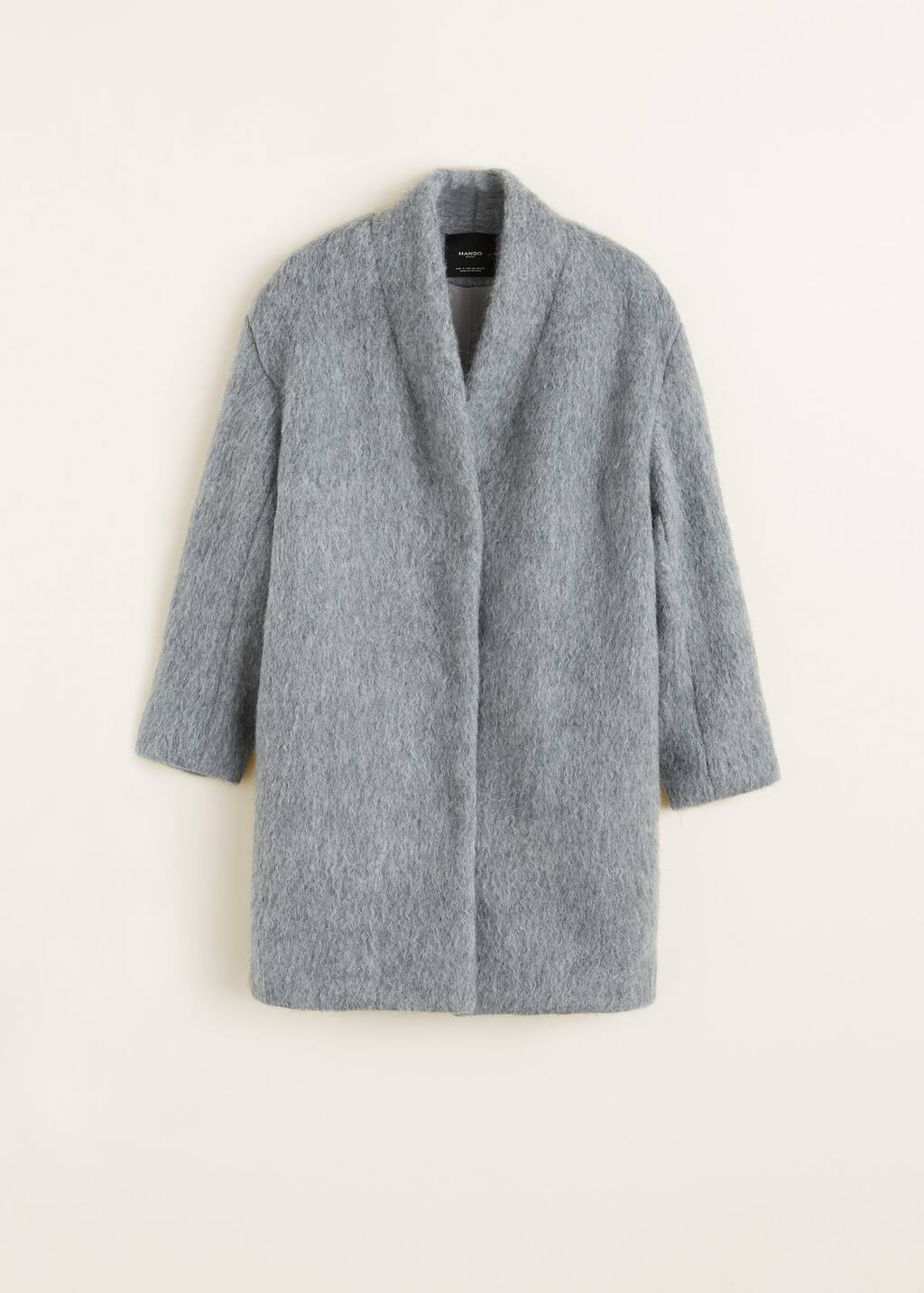 mango unstructured oversize coat