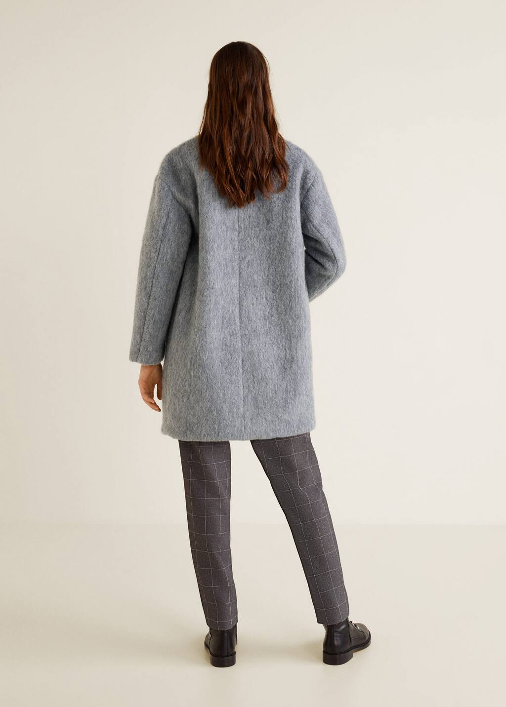 mango unstructured oversize coat
