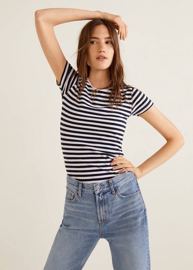 에센셜 면 티셔츠