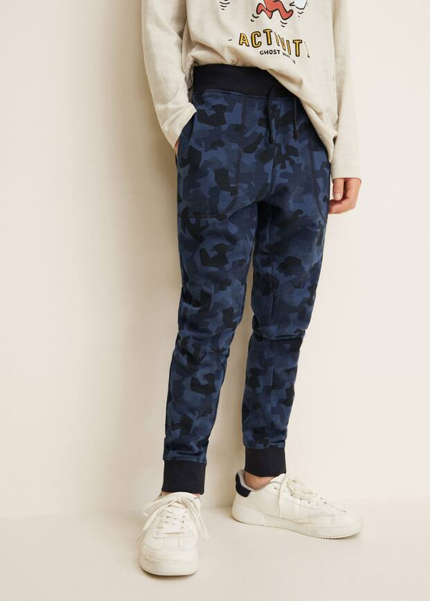 Camo Print Trousers Boys Outlet Slovakia