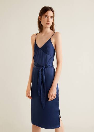Resultado de imagen de Vestido satinado REF. 33011089