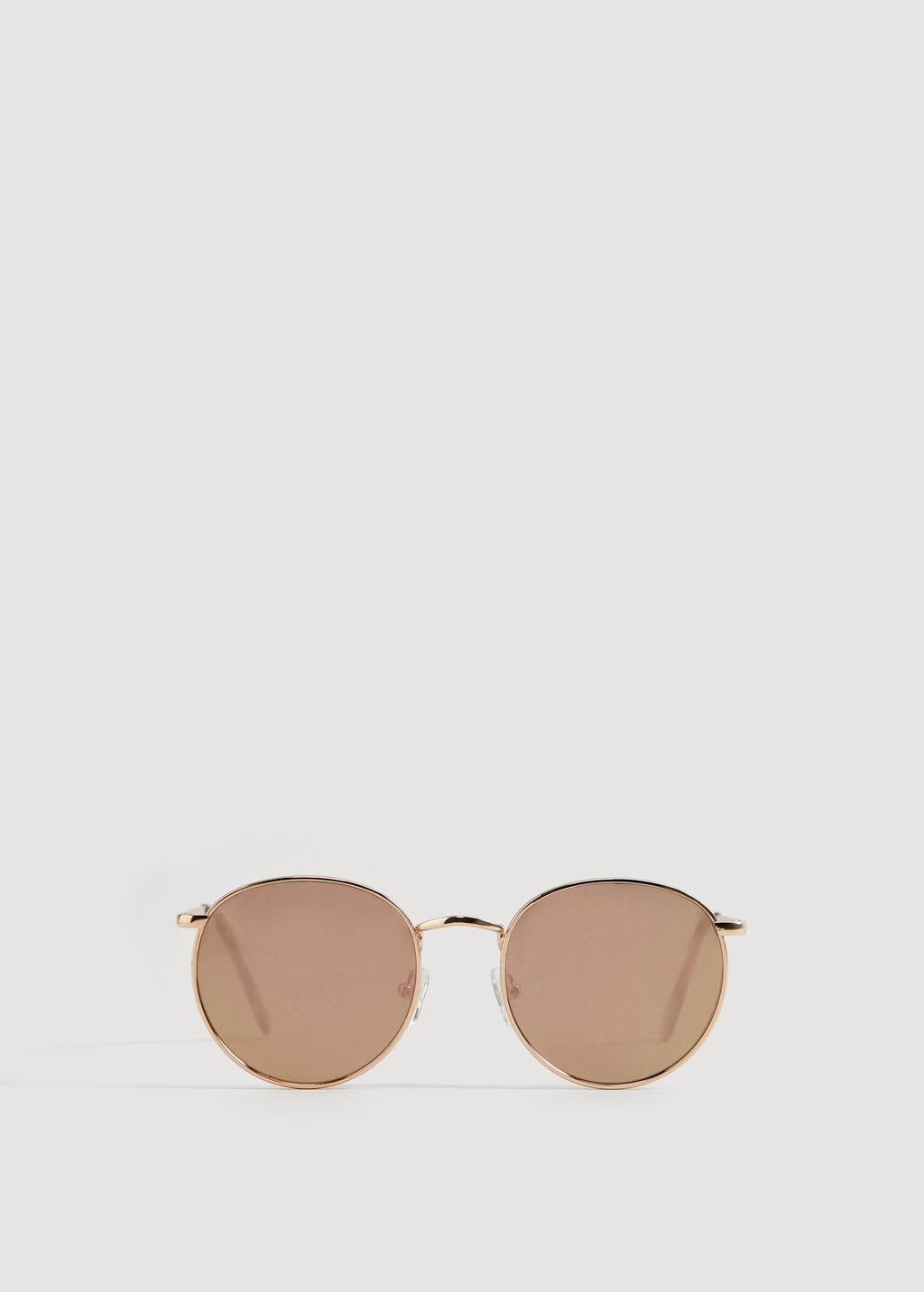 round mirrored sunglasses