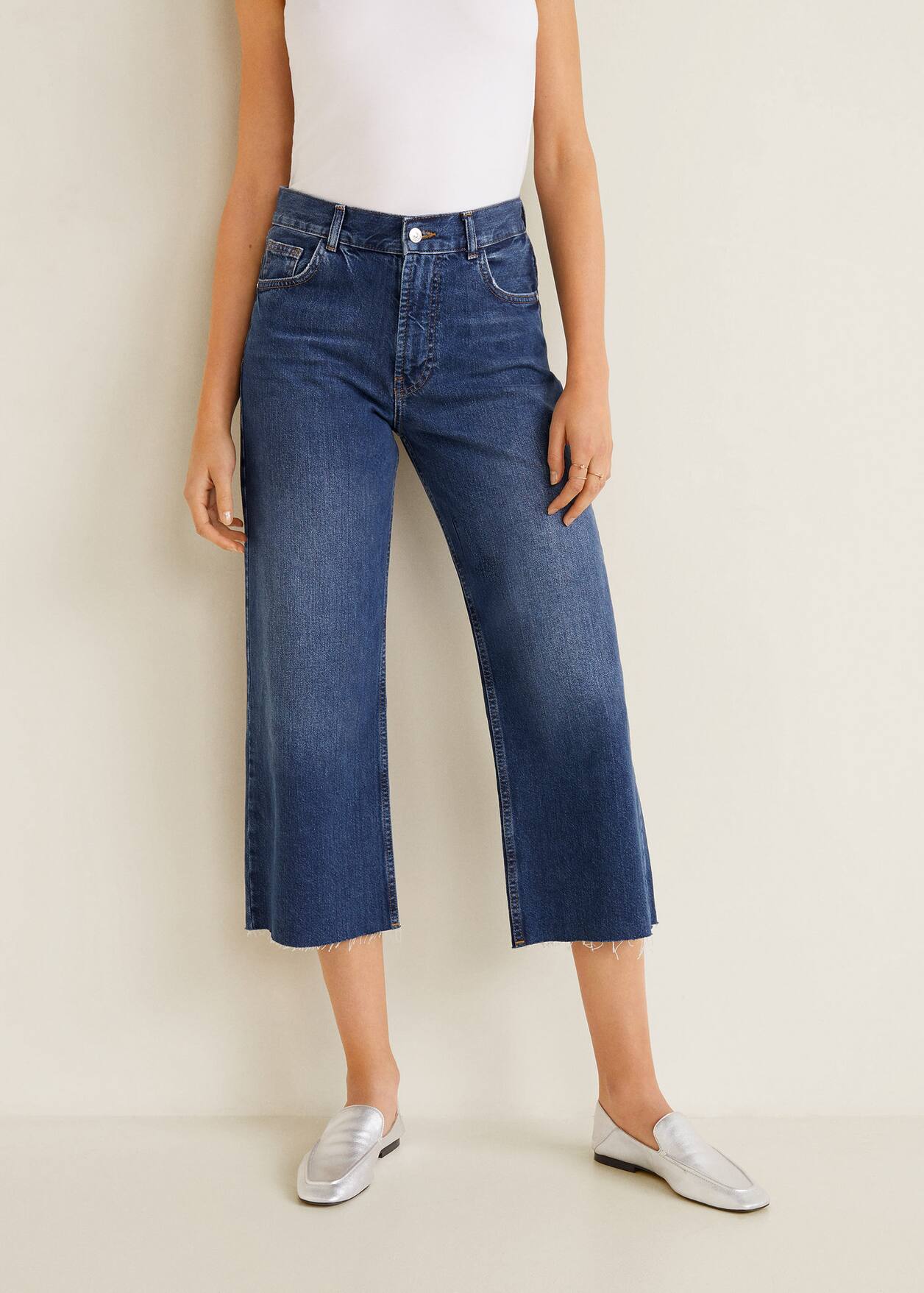 크롭 릴렉스드 진