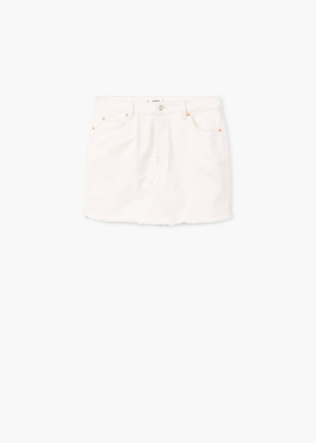 mango jeans skirt