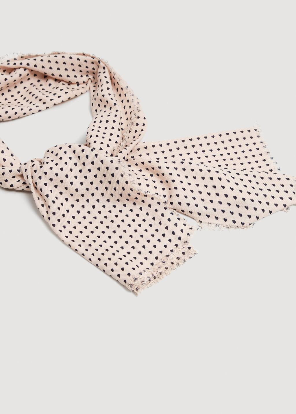 Bedrucktes Tuch Mit Herz Motiv Madchen Outlet Schweiz