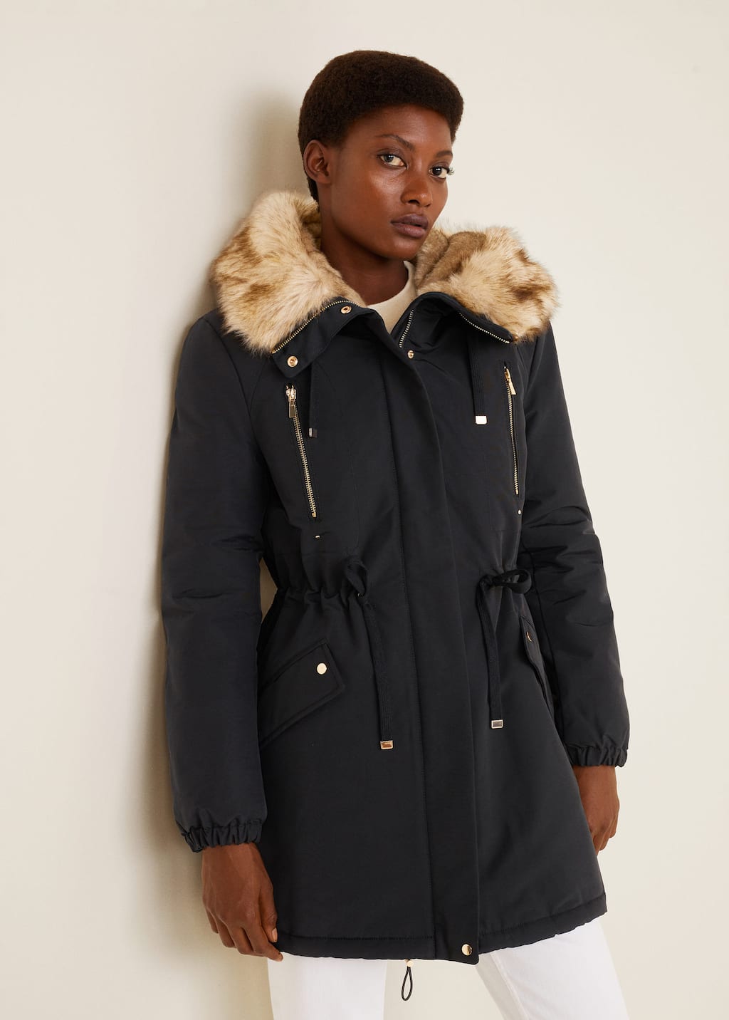 parka femme mango