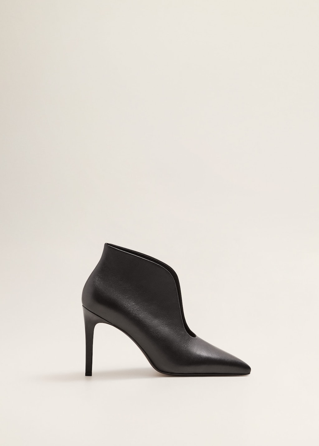 Öffnung Leder Deutschland Mit DamenMango Stiefelette dWoerCxB