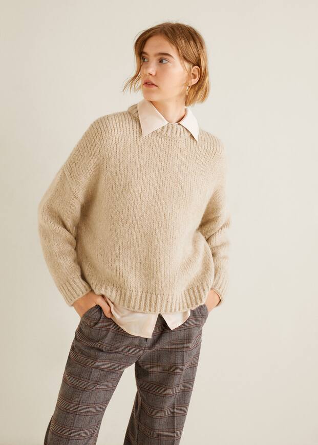 청키 니트 스웨터