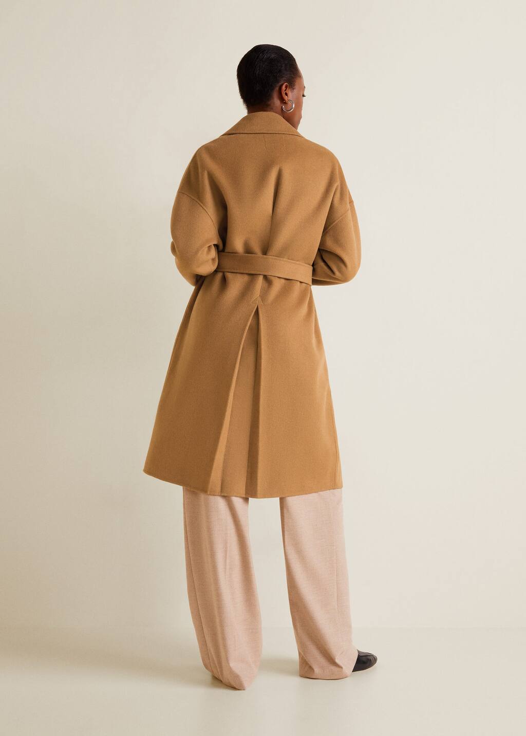 Informele wollen jas Dames | Mango Nederland Informele wollen jas Dames | Mango Nederland