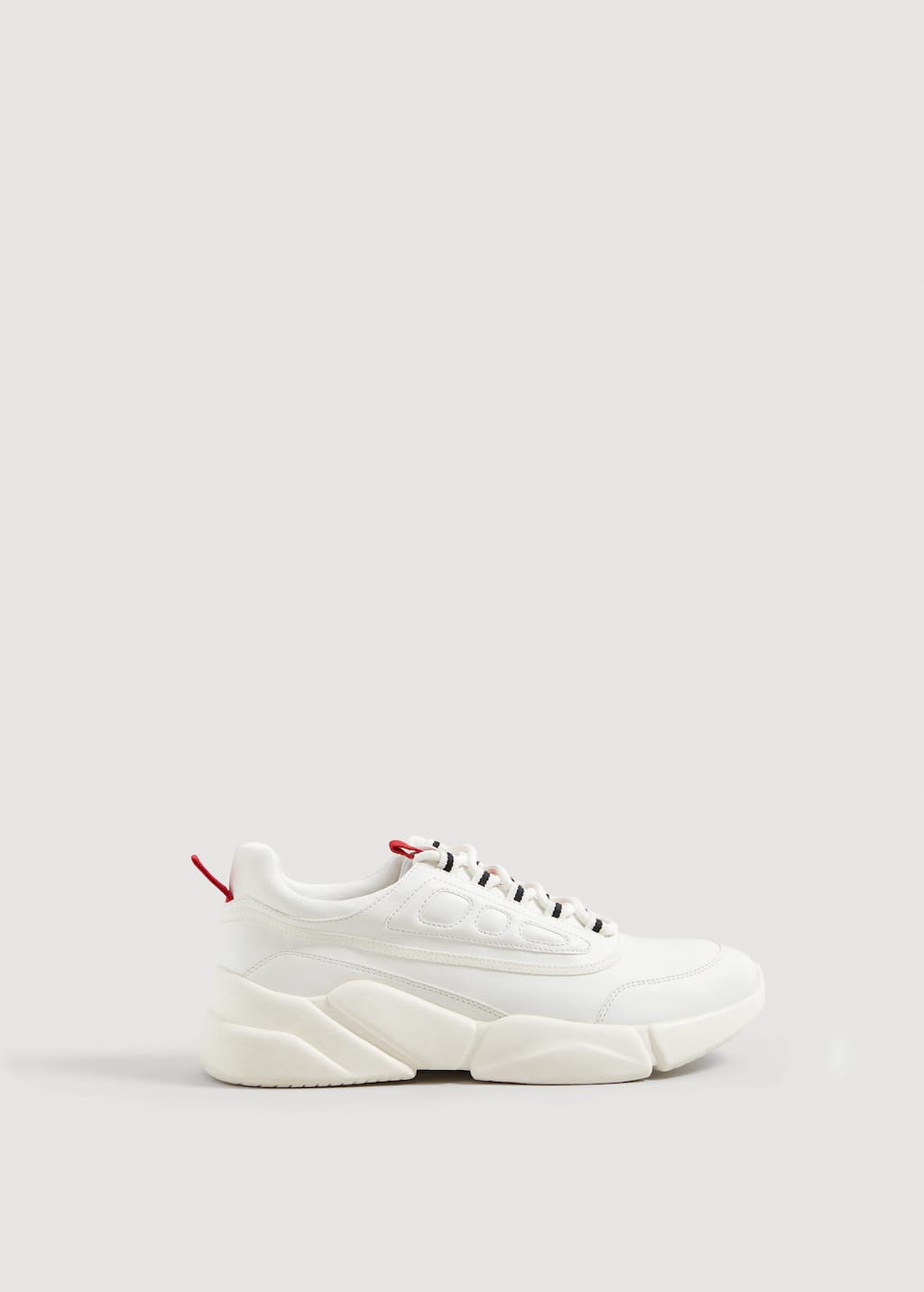 mango platform lace up sneakers