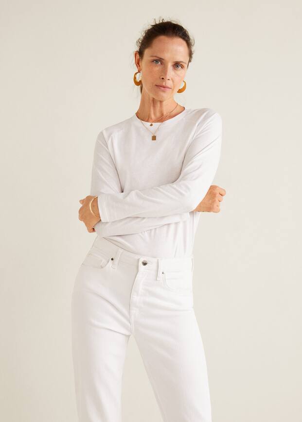 오가닉 코튼 티셔츠