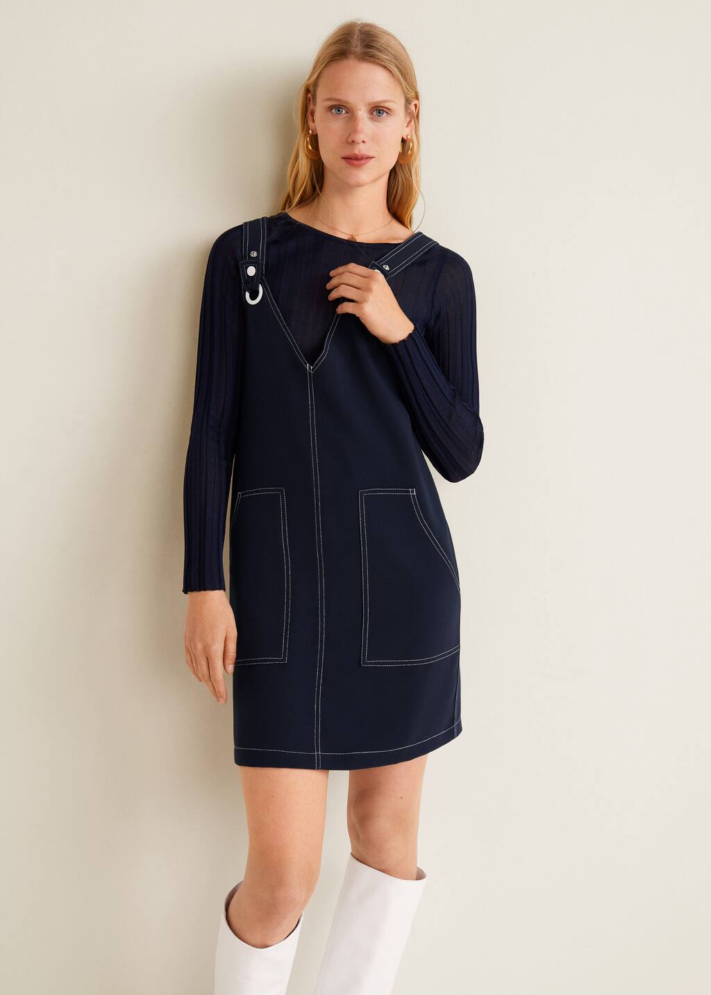 mango outlet robe chasuble