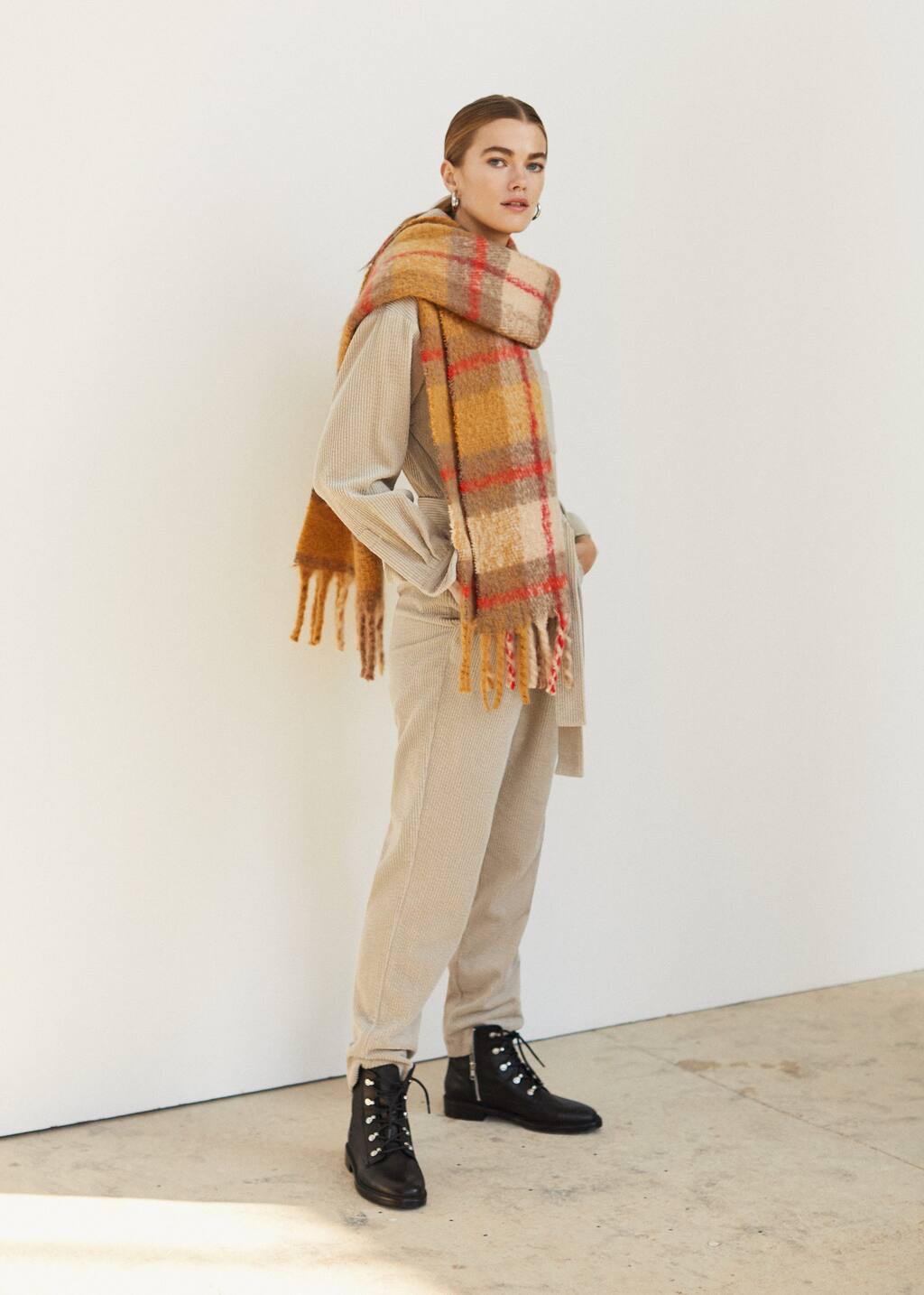mango corduroy jumpsuit