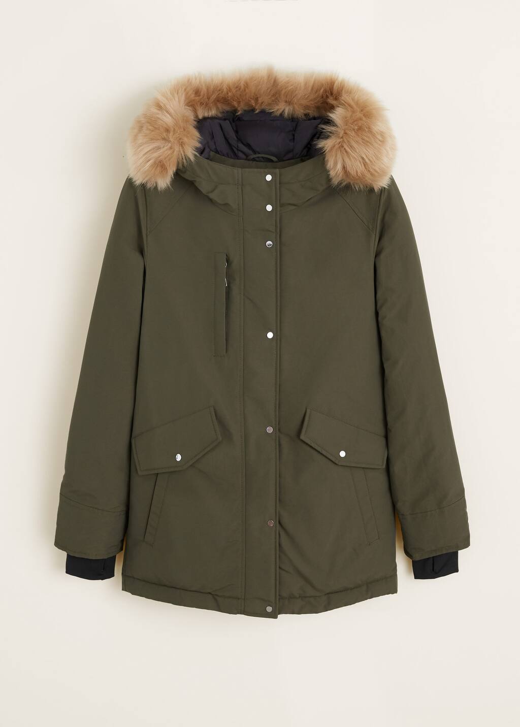 mango hooded parka
