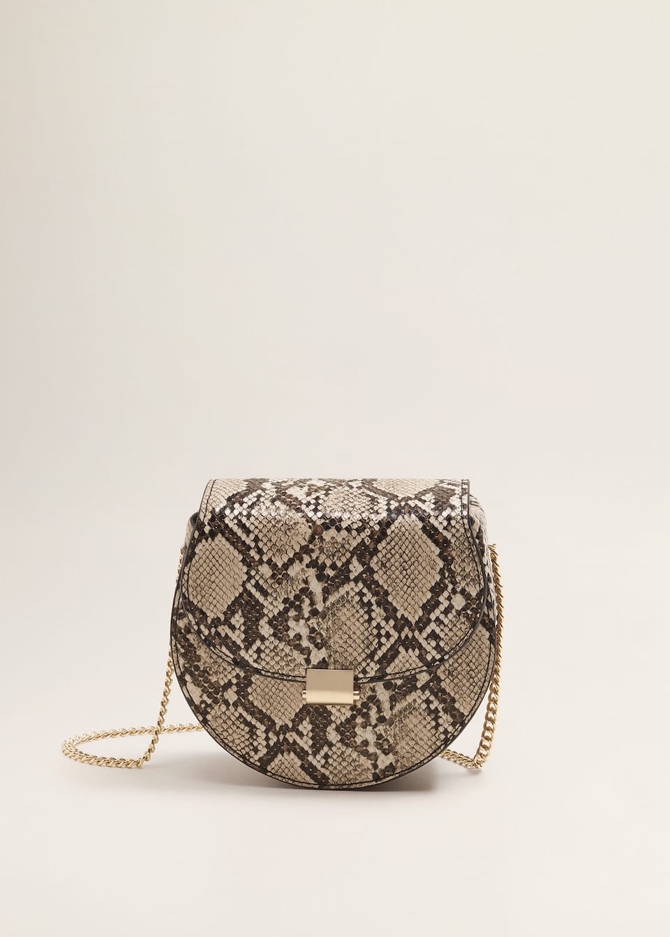 Flap chain bag