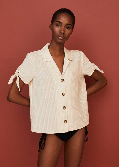 노츠 리넨 셔츠