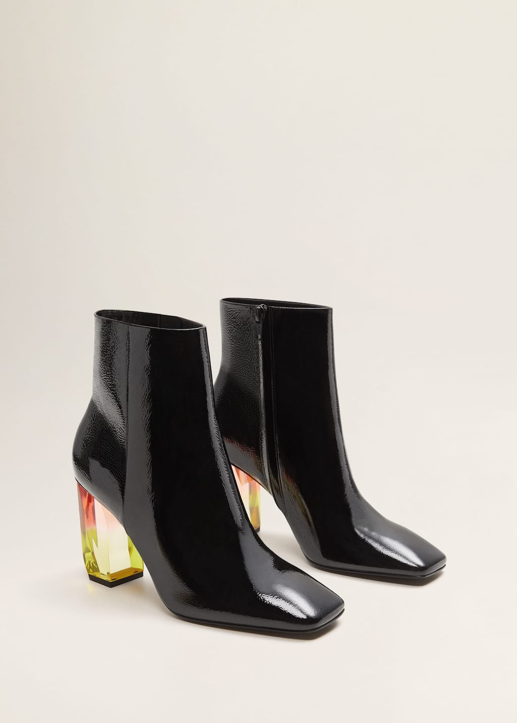 mango geometric heels