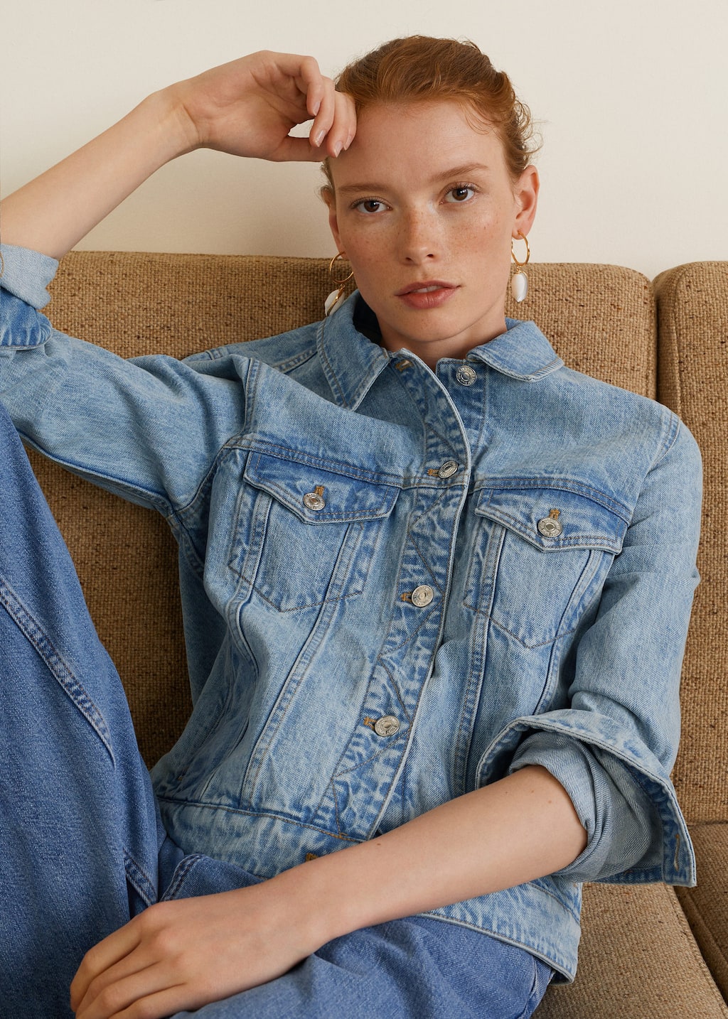 mango vicky denim jacket