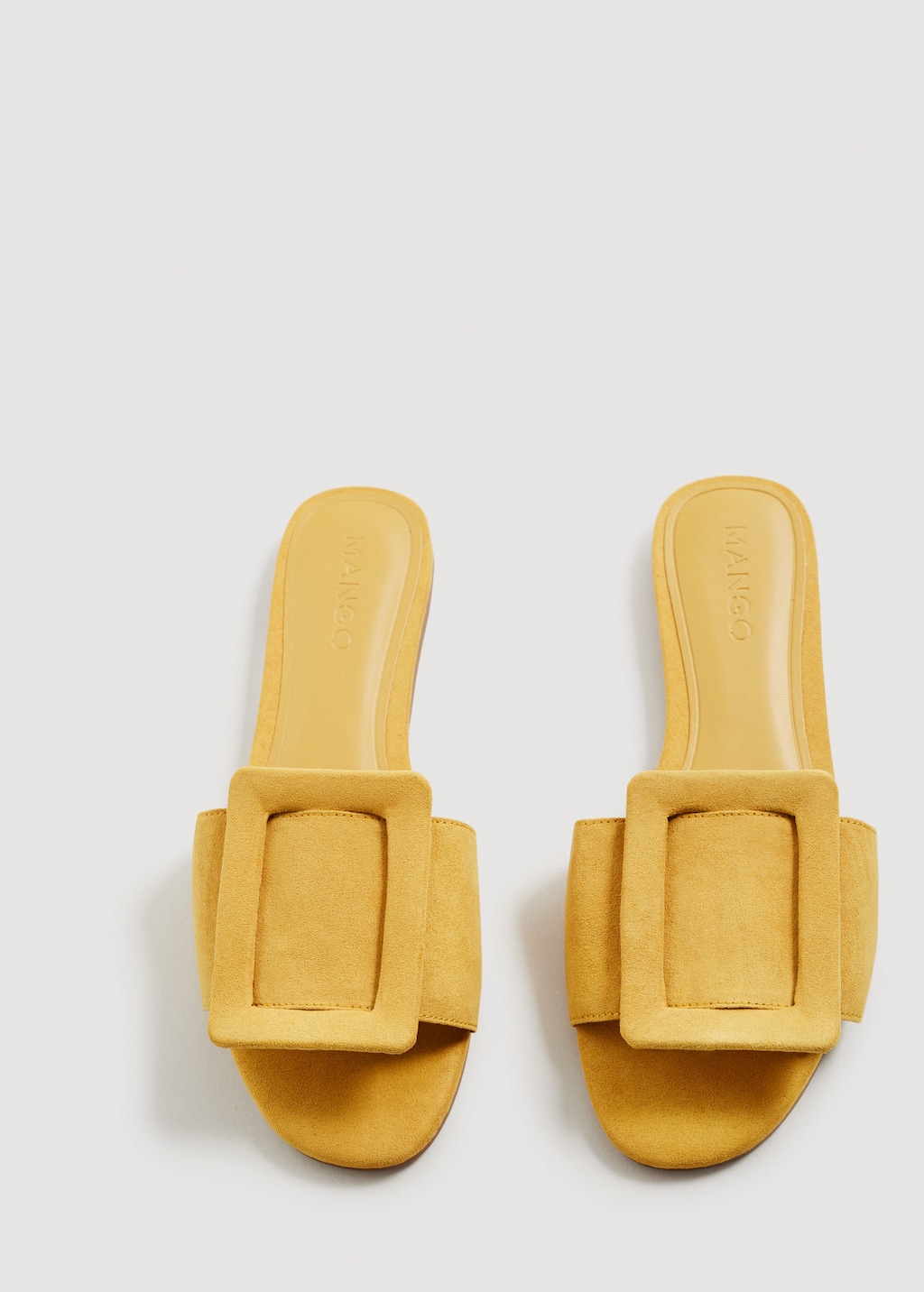 mango buckle flat sandals