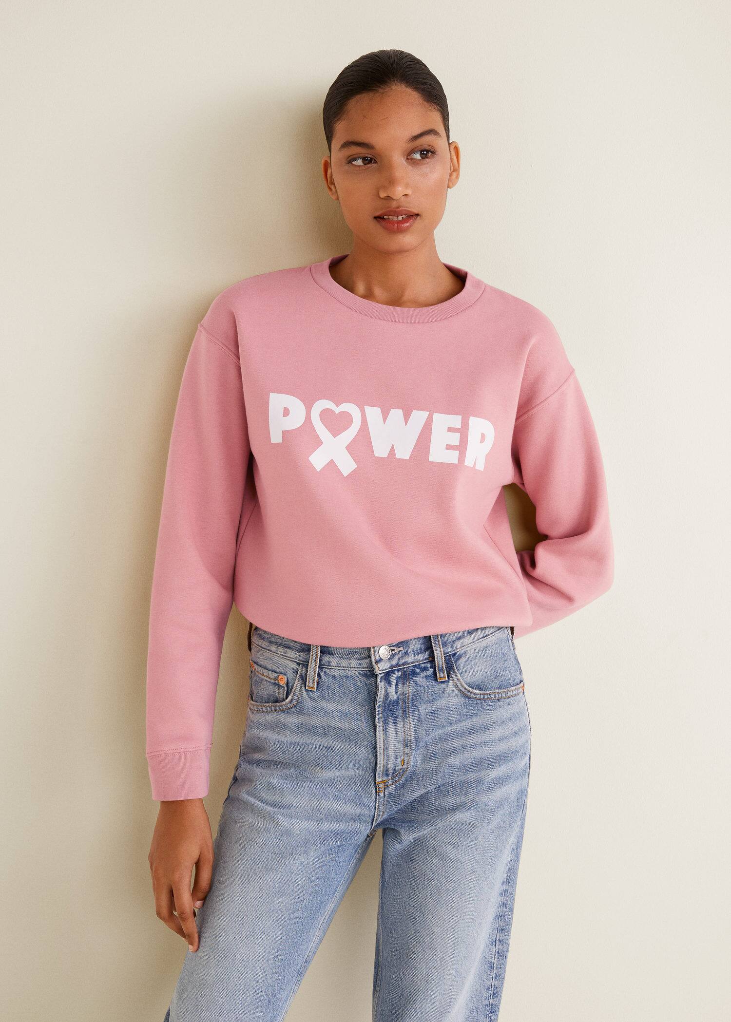 sweat shirt femme mango